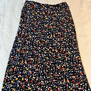 Mid calf loft skirt
